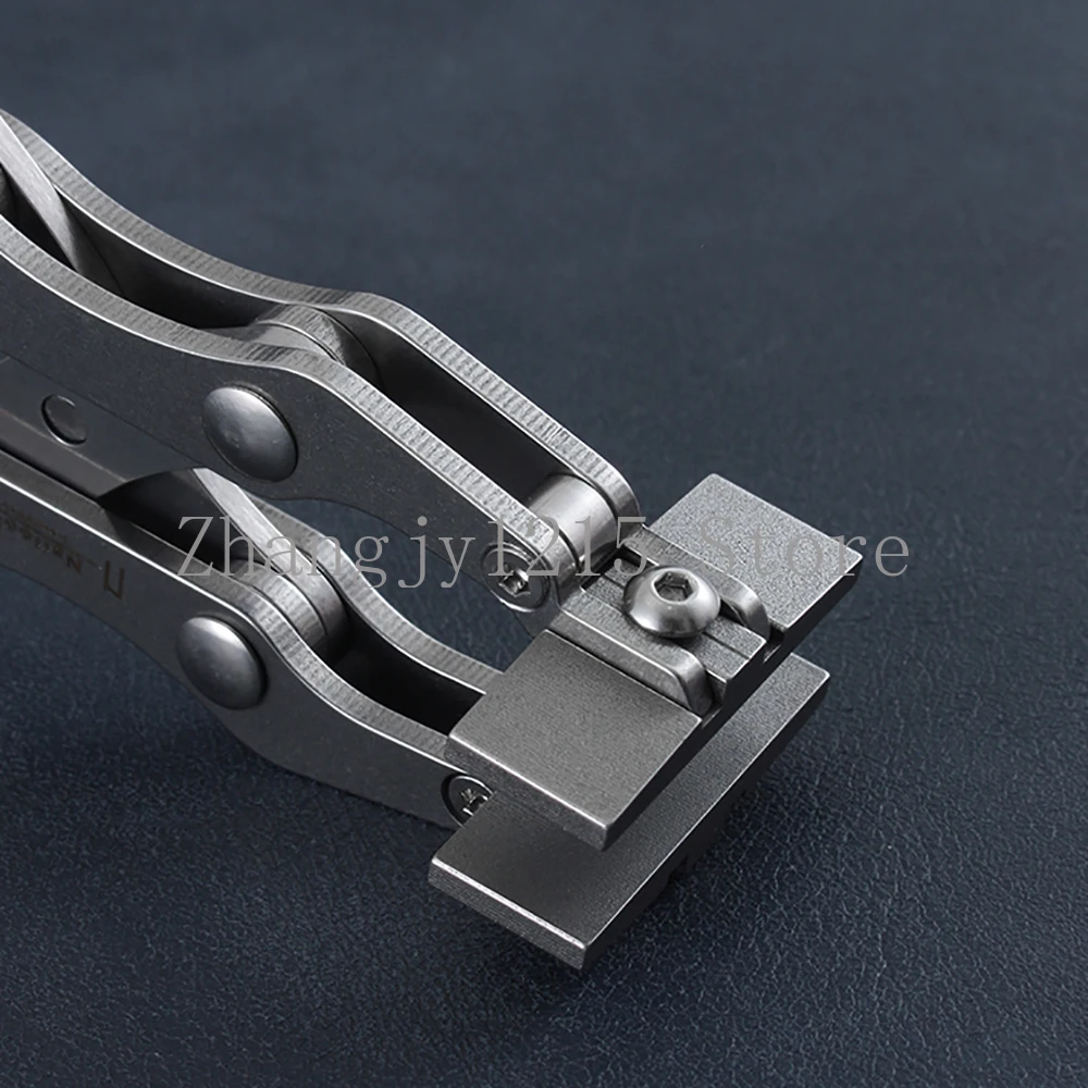 Leather Flat Pliers Stainless Steel Professional Handmade DIY Craftsman LeatherCraft Parallel Clamp Tools