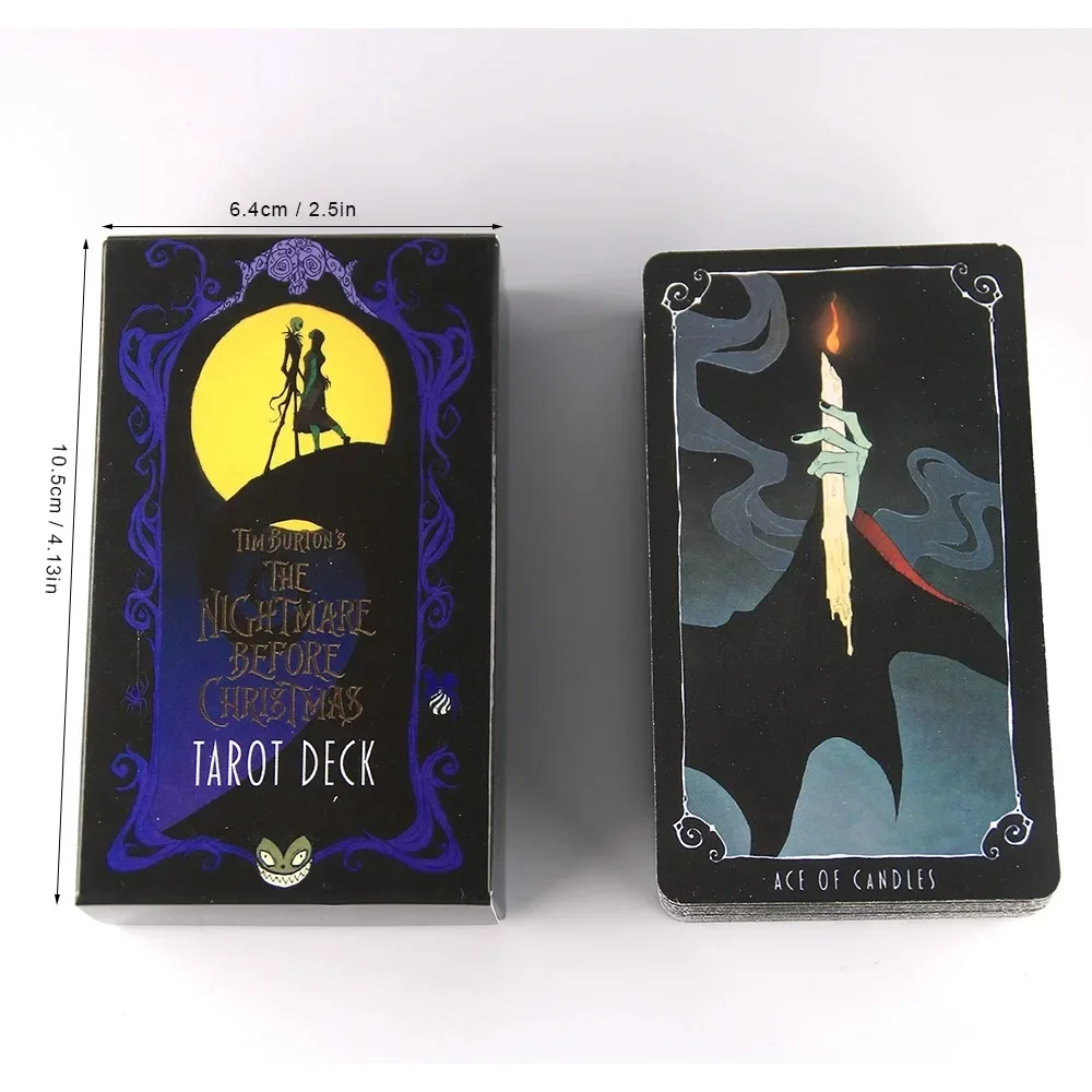 Card Games Fortune Nightmare Before Christmas Taort Sortilege Board Game High Magic Tarot Deck Rider Waite Party Game Kid Gift