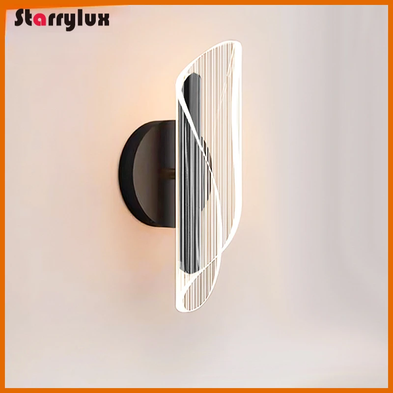 

Acrylic Wall Light Nordic Modern Minimalist Luxury Living Room Bedroom Ambient Sconce