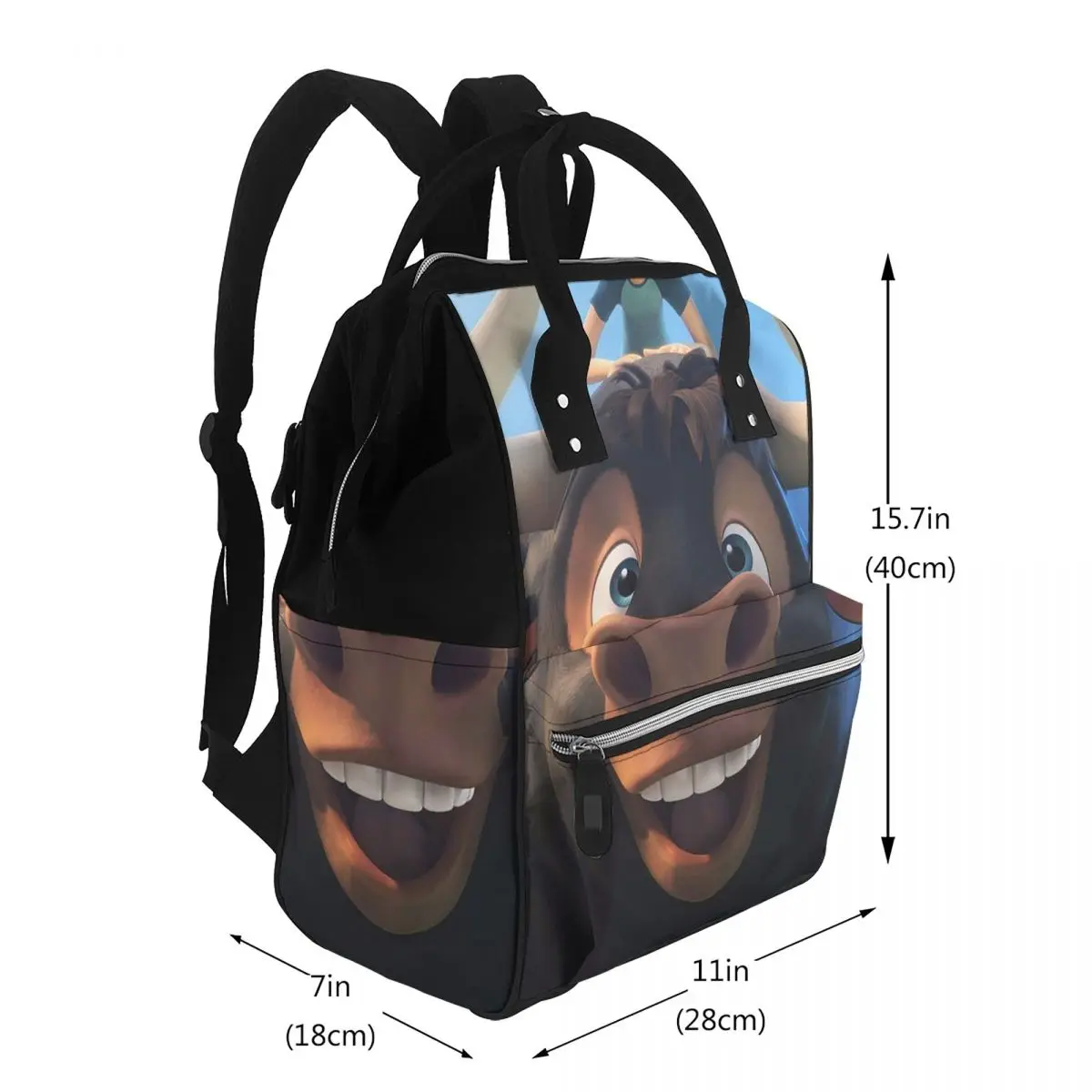 Ferdinand Animated Short Films Student Backpack School Bag Hiking Travel Daypack for Men Women Bookbag Shoulder Bags