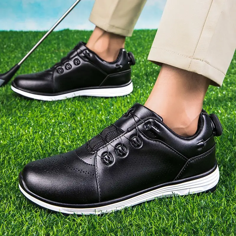 

2026 New Luxury Gym Shoes For Men Anti-Slip Golf Sneakers Men Lawn Outdoor Athletic Shoe Man Big Size 47 Golf Training for Mens