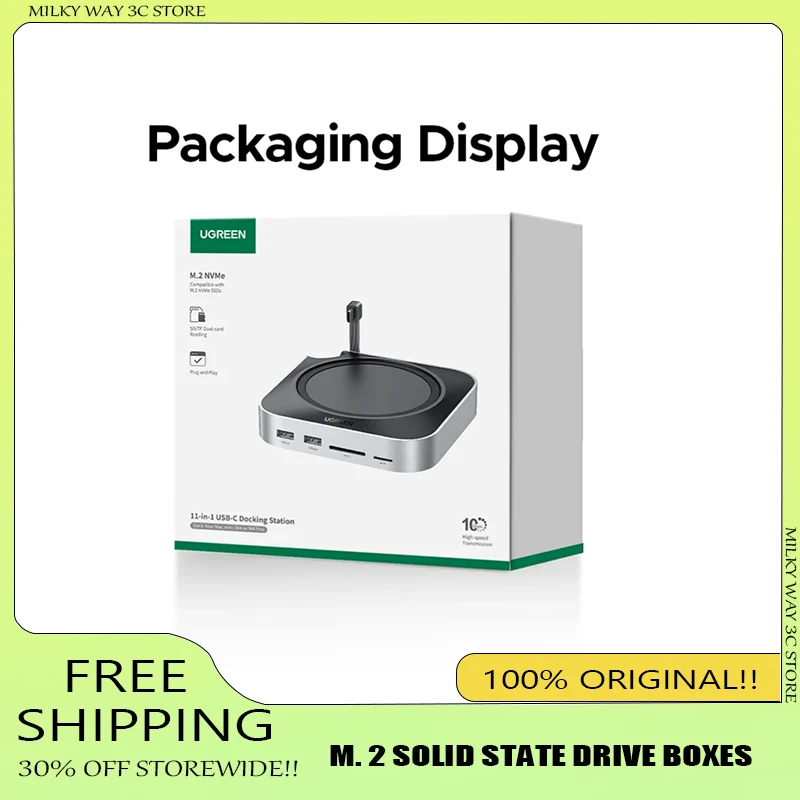 UGREEN 11-in-1 USB-C Docking Station for Mac Mini M4