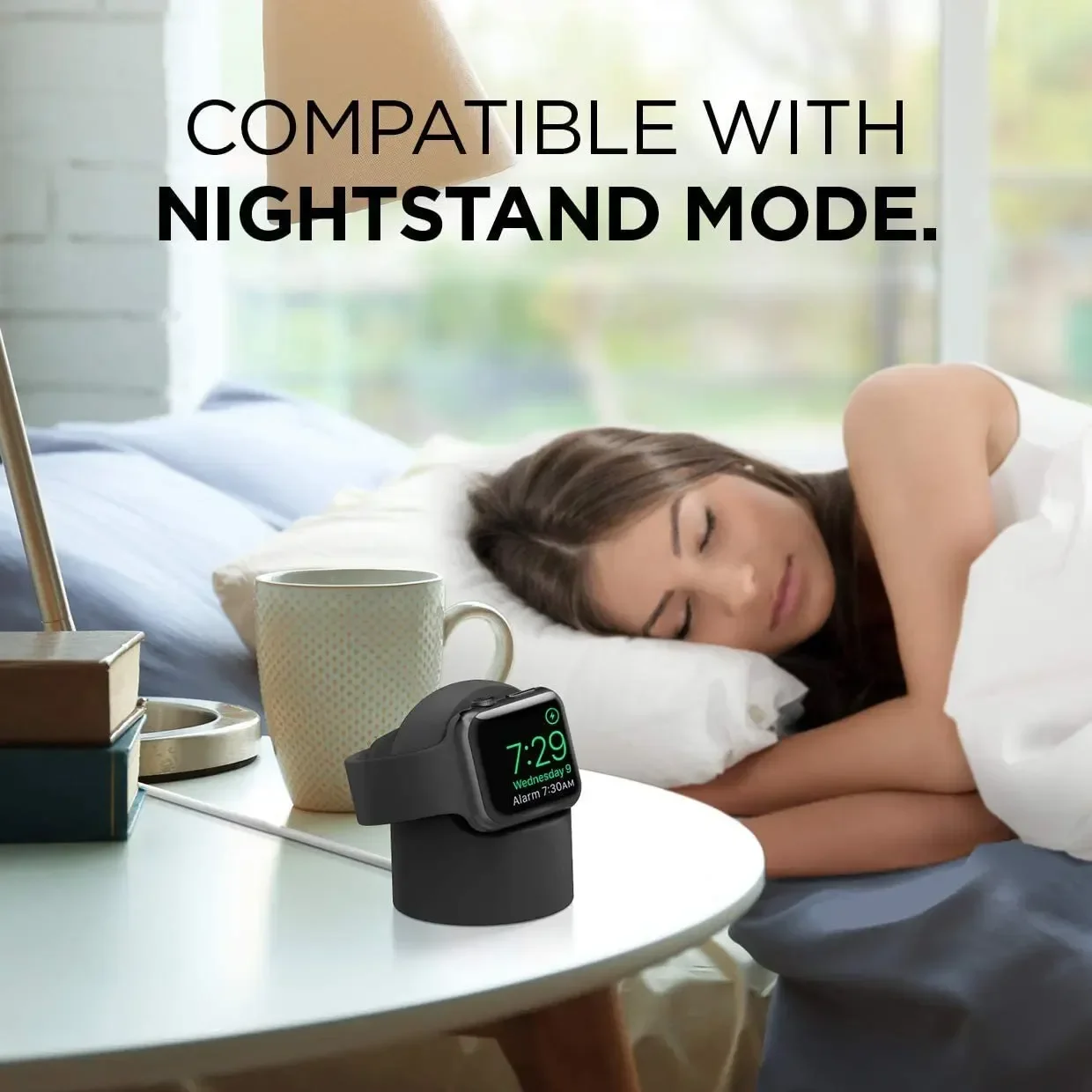 حامل شاحن لساعة أبل سلسلة 9 8 Ultra 7 6 5 SE 4 3 2 شاحن قاعدة تثبيت شاحن حامل كابل شحن Iwatch