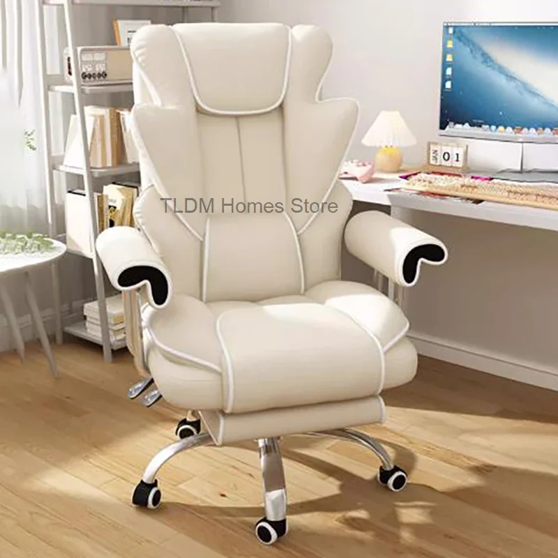 

Nordic Luxury Office Chair Comfortable Ergonomic Relax Modern Gaming Chair Stretch Comfy Chaise De Jeux Gaming Furniture