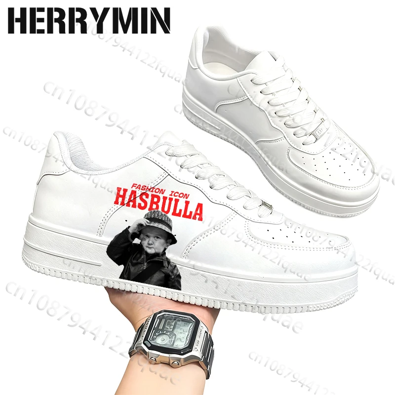 

Hasbulla Adult Fashion shoes man woman Figure Pattern Design comfortable White series shoes Cross Border Hot Sale