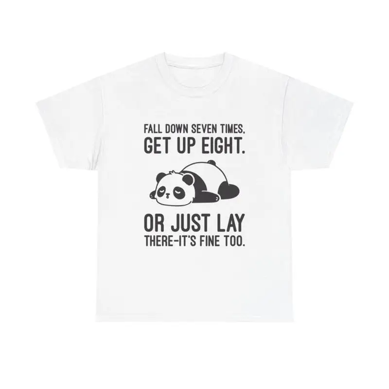 Panda Funny T Shirt Zoo Heavy Cotton