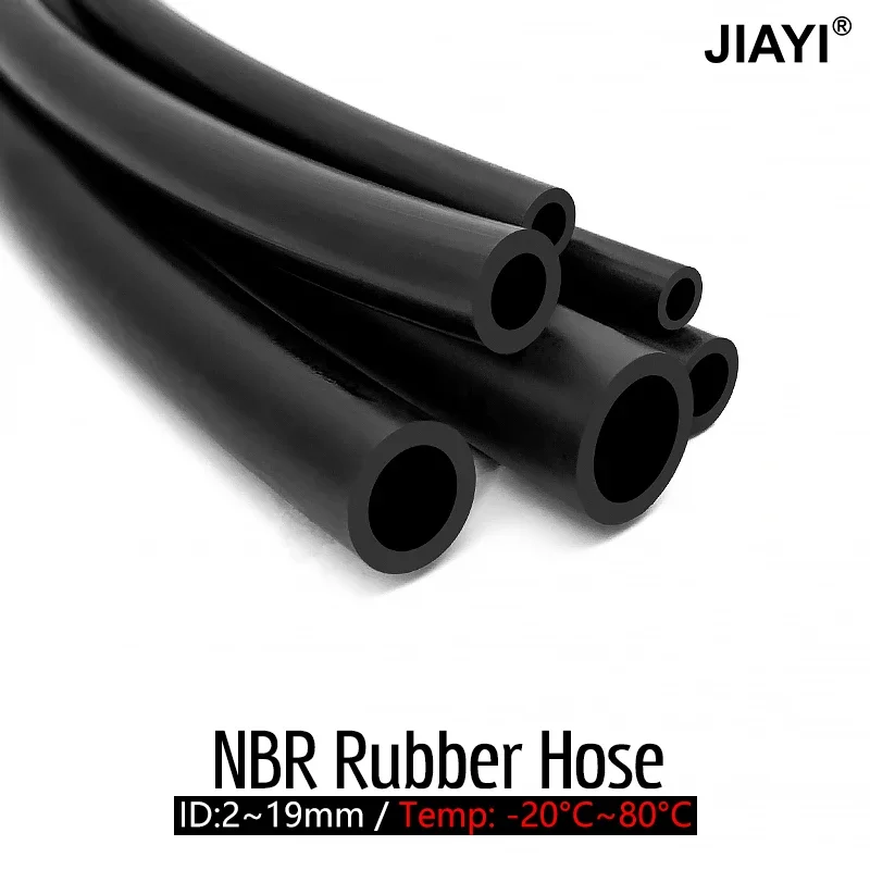 

NBR Nitrile Rubber Fuel Line Hose Oil Resistant ID 2-25mm Flexible Pipe for Car Automotive Fuel System Diesel Oil Delivery