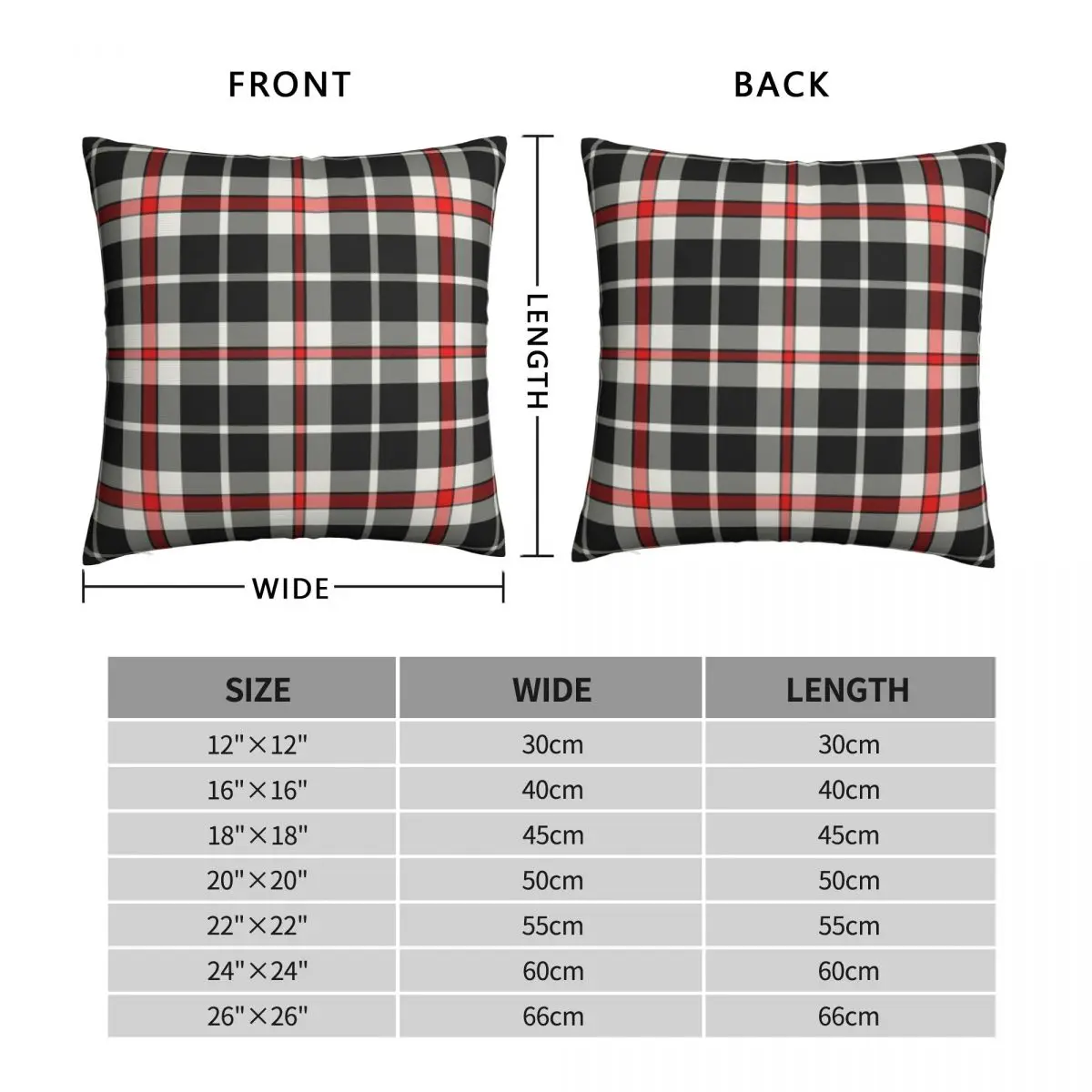 Cornish Flag Tartan Square Pillowcase Polyester Linen Velvet Creative Zip Decor Pillow Case Home Cushion Cover 18