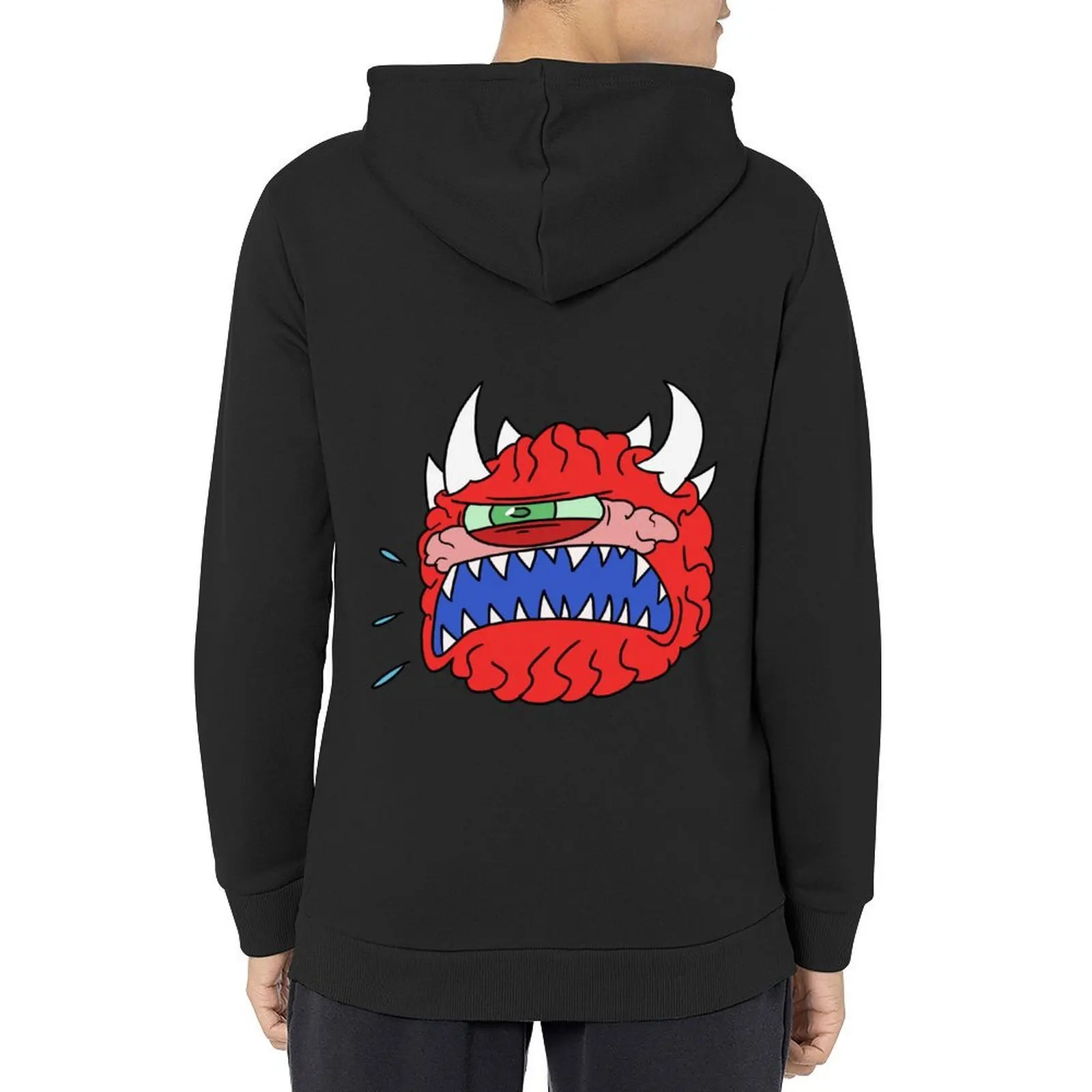 

Doom:Cacodemon Hoodie men wear korean autumn clothes anime clothing mens clothing men's hoodie sweatshirt