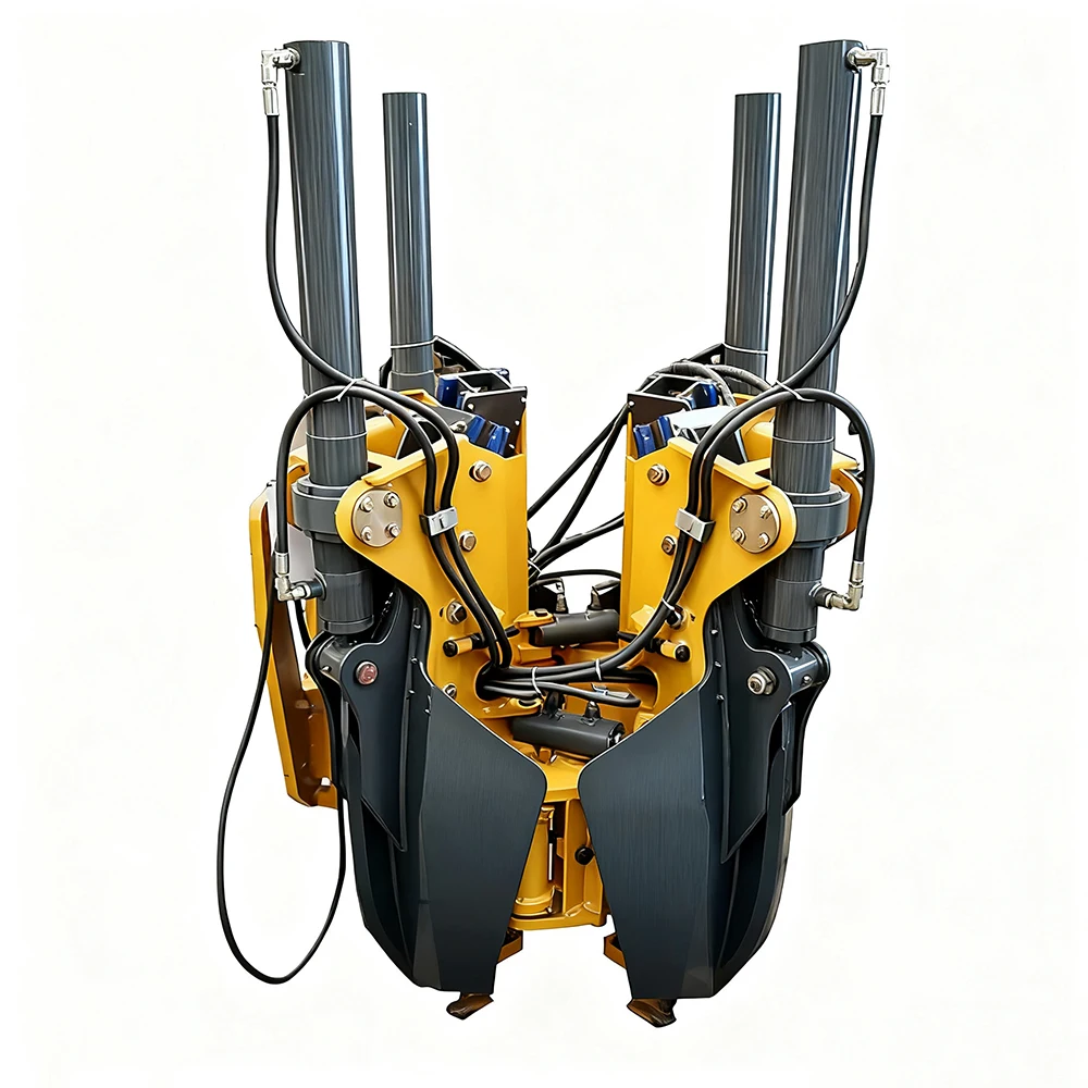Tree Harvester Head Automatic Felling Excavator Attachment Forestry Machine with Max Cutting Capacity for Logging Felling