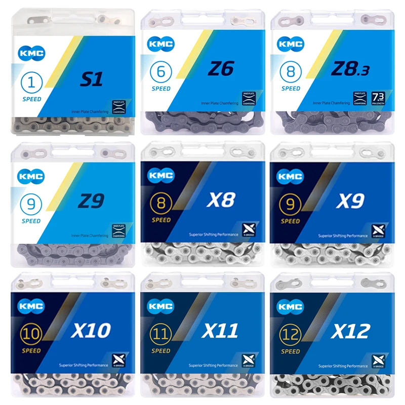 

KMC Bike Chain 6/7/8/9/10/11/12 Speed Road MTB Chain S1 X8 X9 X10 X11 X12 MTB Bicycle Chains for Shimano SRAM Bikes Part