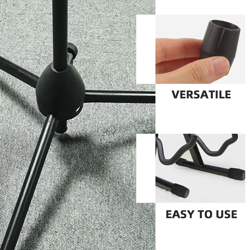 

6pcs Leg Pad Guitar Display Holder Foot Protector Rubber Feet Accessories Display Protector Anti-scratch Durable Nonslip Guitar