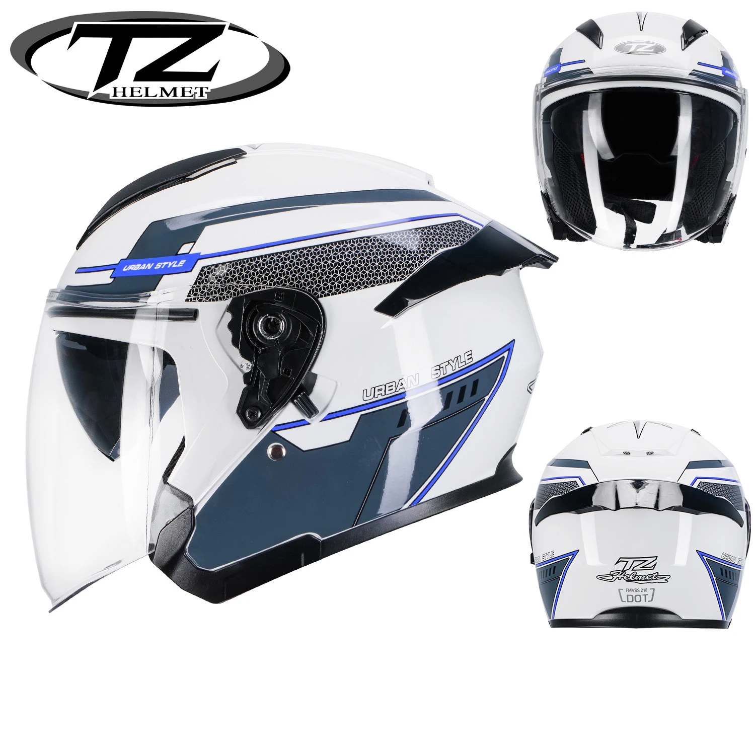 

Motorcycle Half Face Helmet Men Women Fashion Dual Lens Sport Helmets Motocross Racing Modular Flip Up Casco Moto Winter Warm