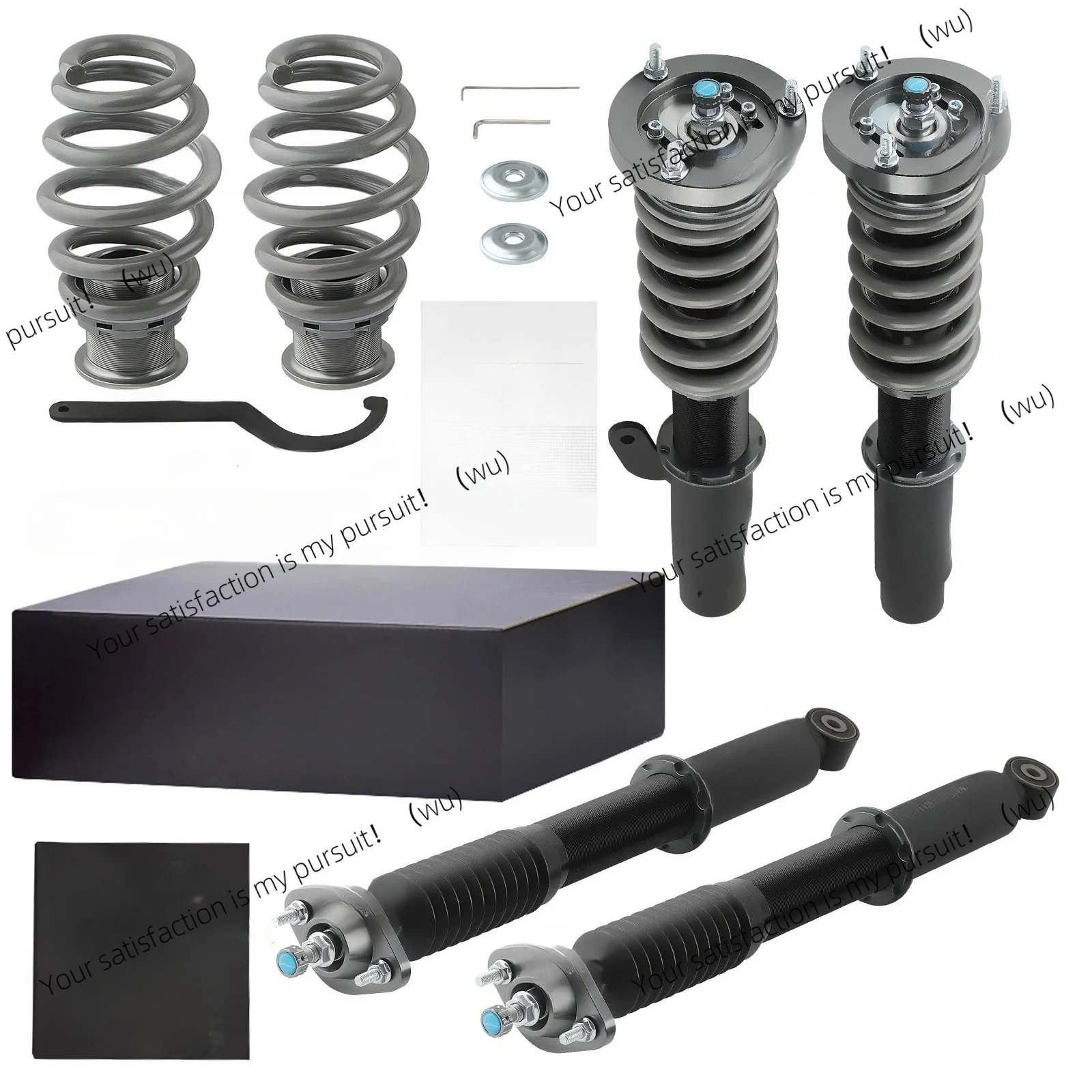 for BMW E46 3 Series 320i 325i 330i RWD Racing Coilover Suspension Lowering Kit 24 ways Coilovers Damper