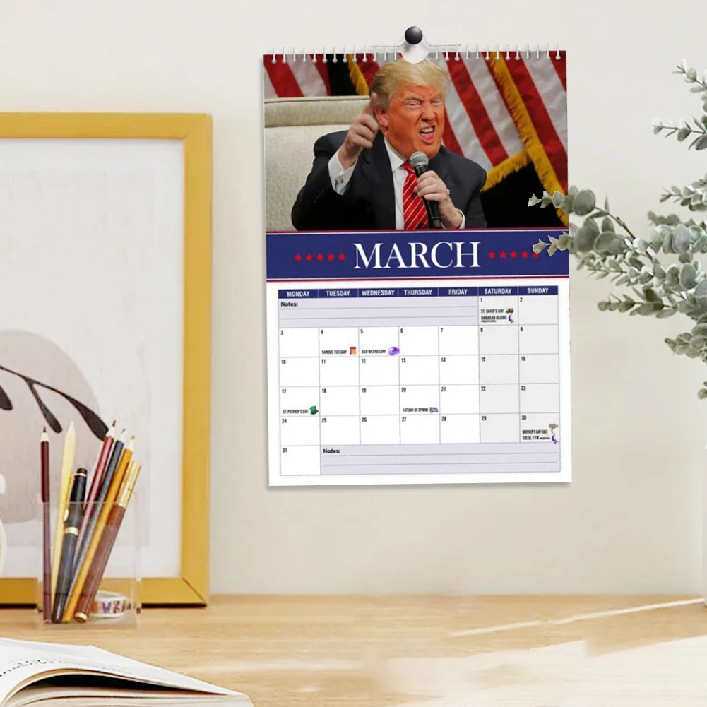 2025 Calendar 12 Monthly Calendar Planner Making America Great Again Calendar Monthly Planner Wall Calendar for Home Or Office