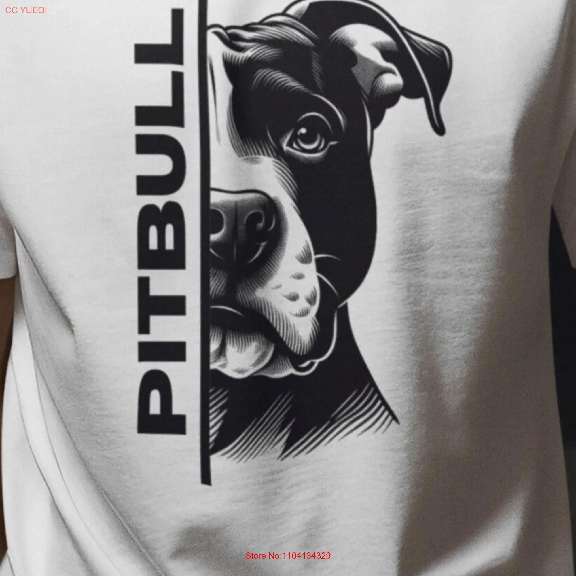 Comfort color pitbull garment dyed heavyweight t shirt long or short sleeves