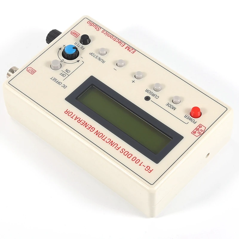 Générateur de signal de fonction de DDS Générateur de signal de fonction FG-100 1HZ-500 Oscilloscope mort multifonctionnel de SHIRT Z