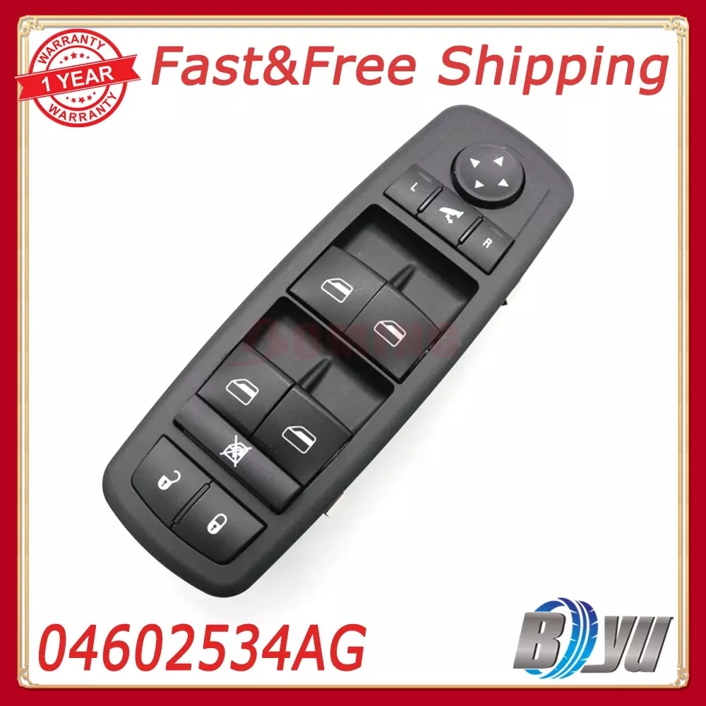 

04602534AG Power Window Control Switch For Chrysler Town & Country 2008-2011 For Dodge Grand Caravan 2008-2011 Jounery 2009-2010