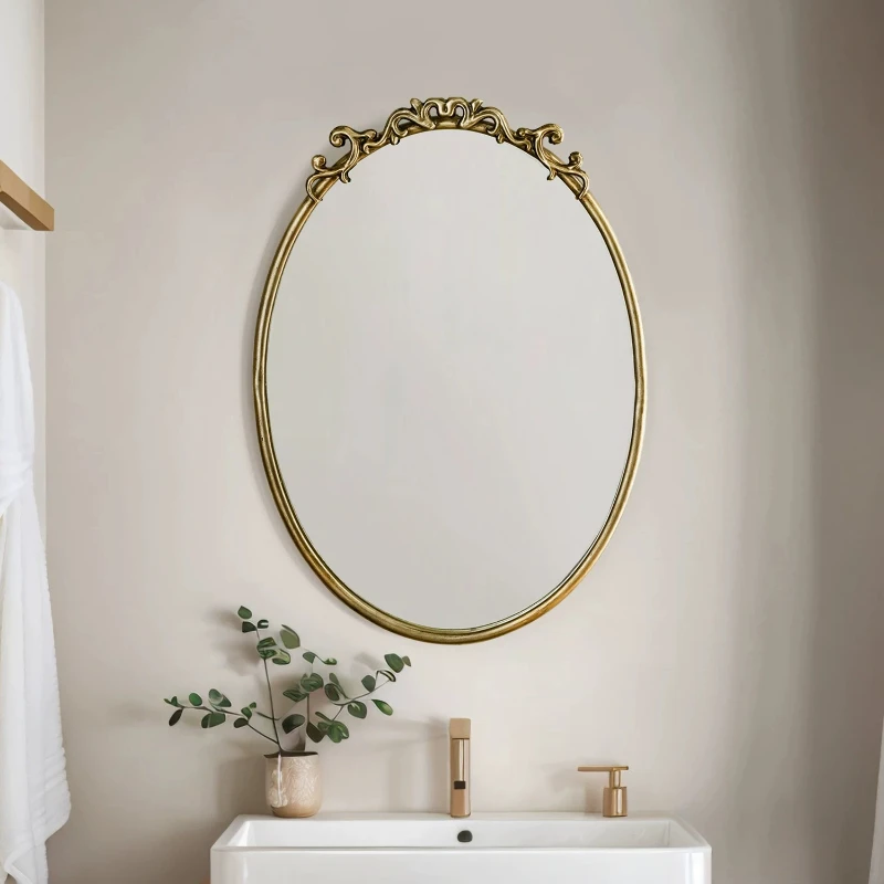 Dressing Table Bathroom Mirror Modern Decoration Living Room Aesthetic Mirror Luxury Korean Style Spiegel Wand Home Decorations