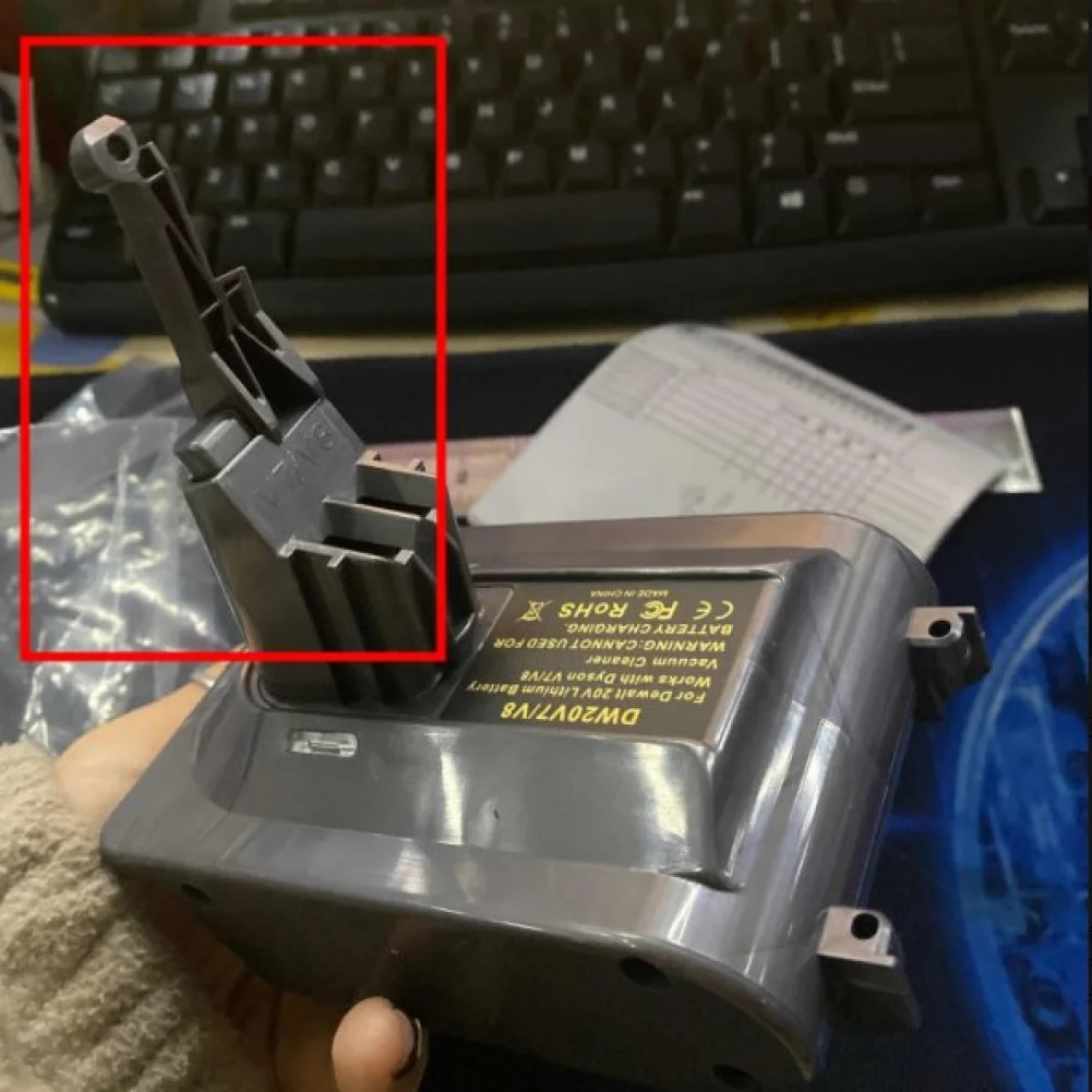 Untuk Baterai Pengganti Dyson 6Ah SV03 SV05 V6/V7/V8 1 Buah 21.6V 6Ah Pembersih DC59 untuk Dyson Li-ion Kualitas Tinggi