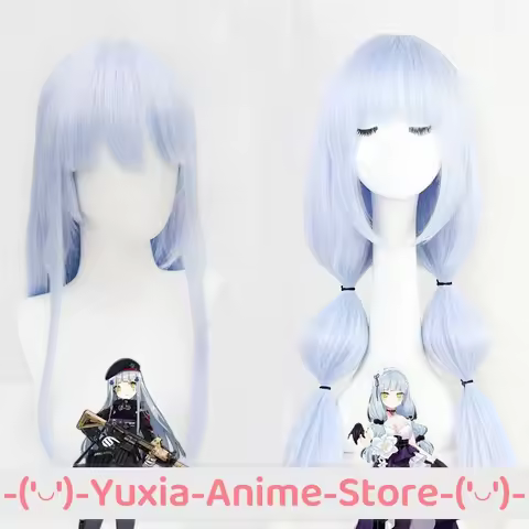 Girls Frontline Stardust Cocoon Cosplay Wig Anime Game Roleplay Party Costume Prop Synthetic Hair Heat Resistant Fiber