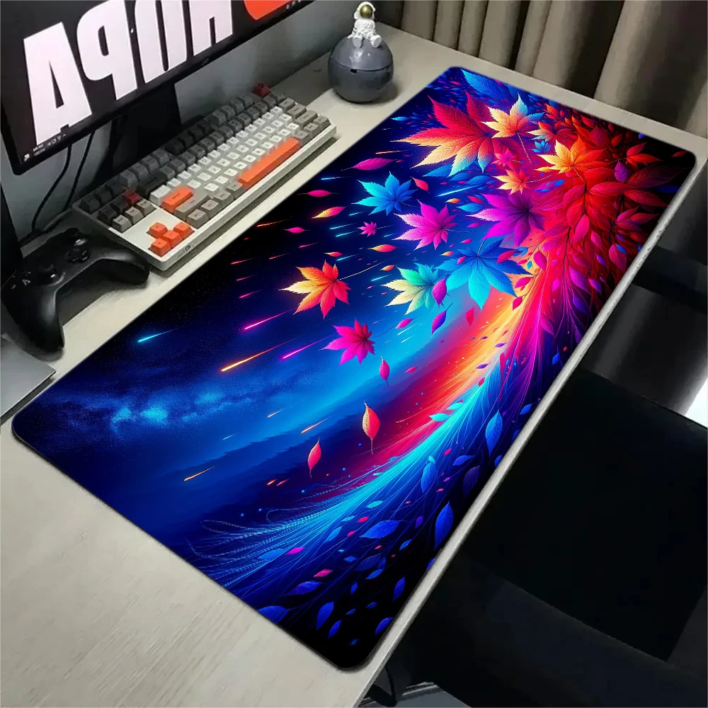 Fallen Leaf Cartoon Mousepad Anti-wrinkle Non-slip Thickened Mouse Pad Gaming Keyboard Notebook Table Mat for PC Desk Pad