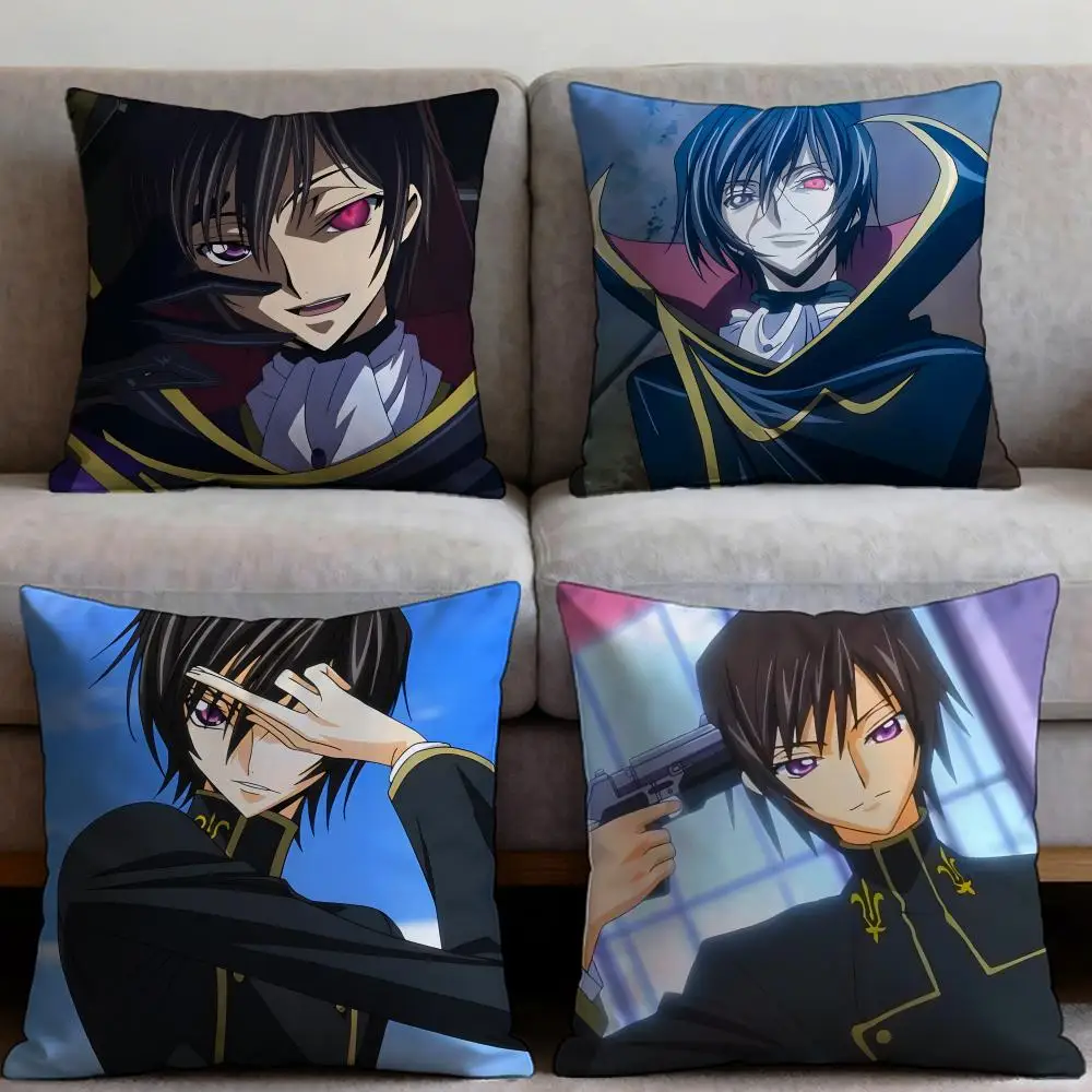 

Чехол для подушки Lelouch of the Rebellion, комфортная двусторонняя подушка премиум-класса - дизайн «два в одном» для любого интерьера комнаты и автомобиля