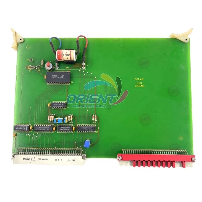 

Original Polar Board Clock Board CLK ZA3.023296 227629 Polar 023296 CLK Circuit Board for Polar Cutting Machinery Parts
