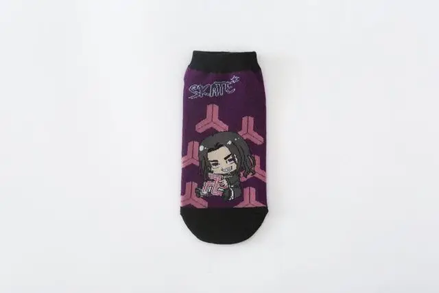 Tokyo Revengers Socks Anime Mitsuya Takashi Izana Kurokawa Kazutora Hanemiya Anime Cosplay Socks Cotton Sockings Boat Socks Gift