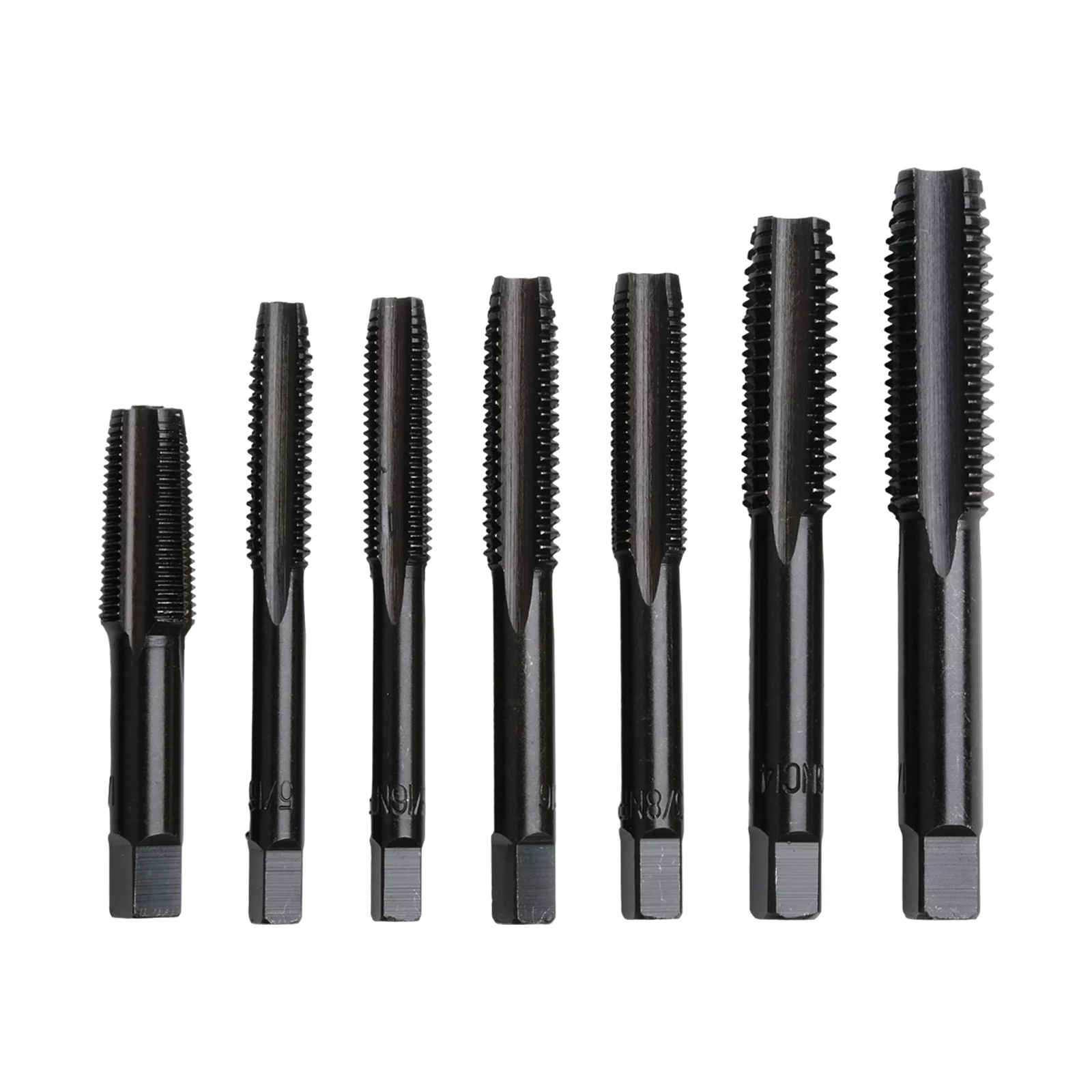 

Machine Taps For Tight Spaces Drill Bits 14pcs Tap Set Silver Color Smooth Tapping Standard Pitch Design Tight Spaces