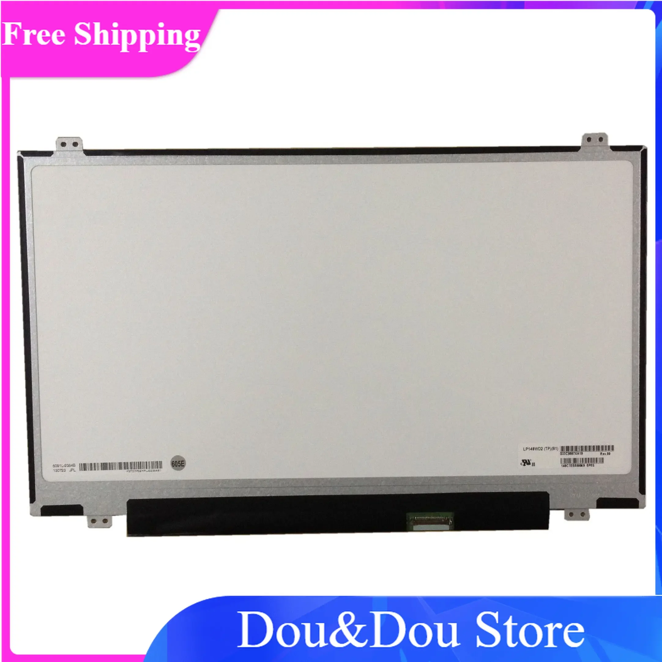 

LP140WD2 TPB1 TPS1 fit B140RTN03. 0 B140RTN02. 3 N140FGE-EA2 30PIN 1600*900 LED Display Laptop Screen NEW