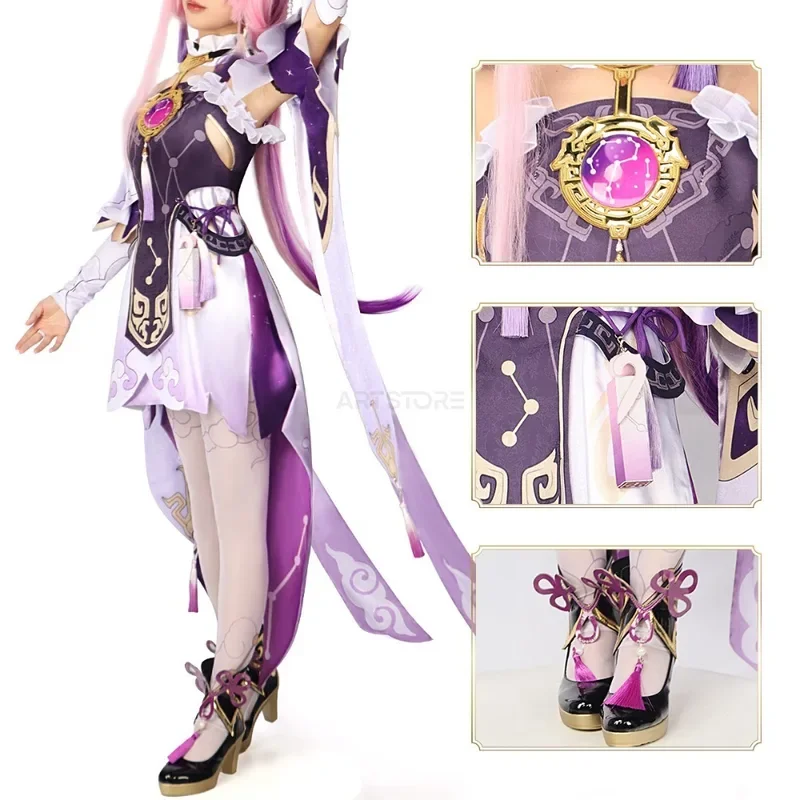 Fu Xuan Cosplay Game Honkai Star Rail Costume Halloween Party Cosplay Suit Fuxuan Carnival Party Cos Suit Cosplay Costumes