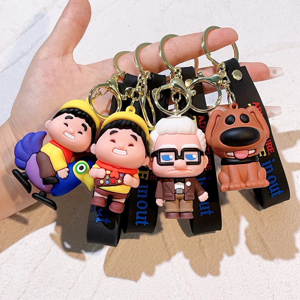 

New model Flyhouse Journey keychain figurine PVC car keychain pendant decoration wedding gift