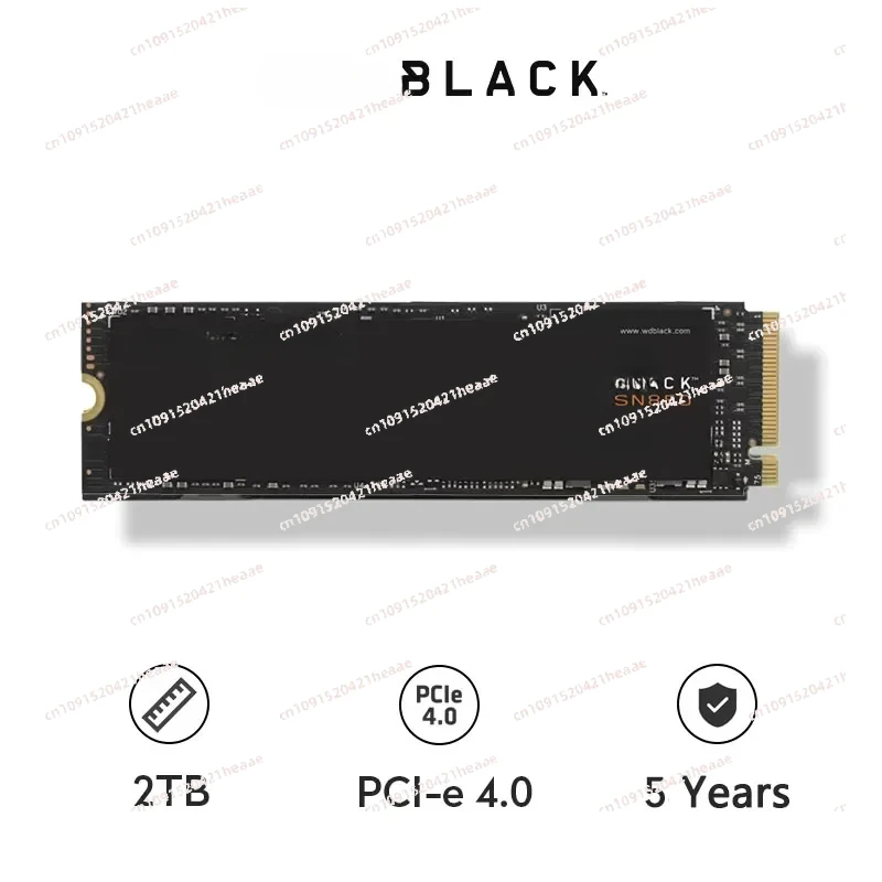 for  Digital WD_BLACK SN850 1TB NVMe Built-in solid state drive PCIe 4.0 Gen4 500GB SSD, up to 7000 MB/s M.2 2280 PS5 2TB