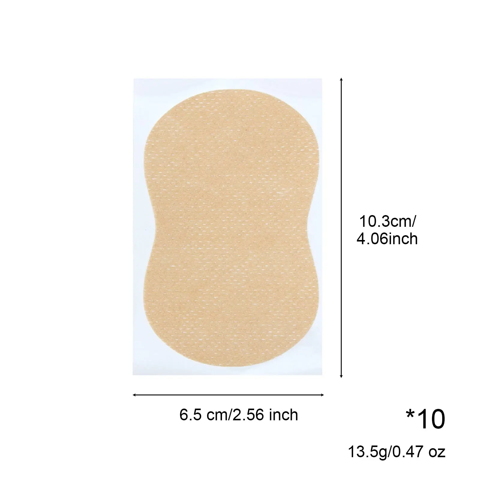 10 قطعة/20 قطعة/30 قطعة/50 قطعة منصات العرق تحت الإبط المتاح ، منصات عرق الإبط امتصاص العرق التصحيح مزيلات العرق الصيف بقع #6