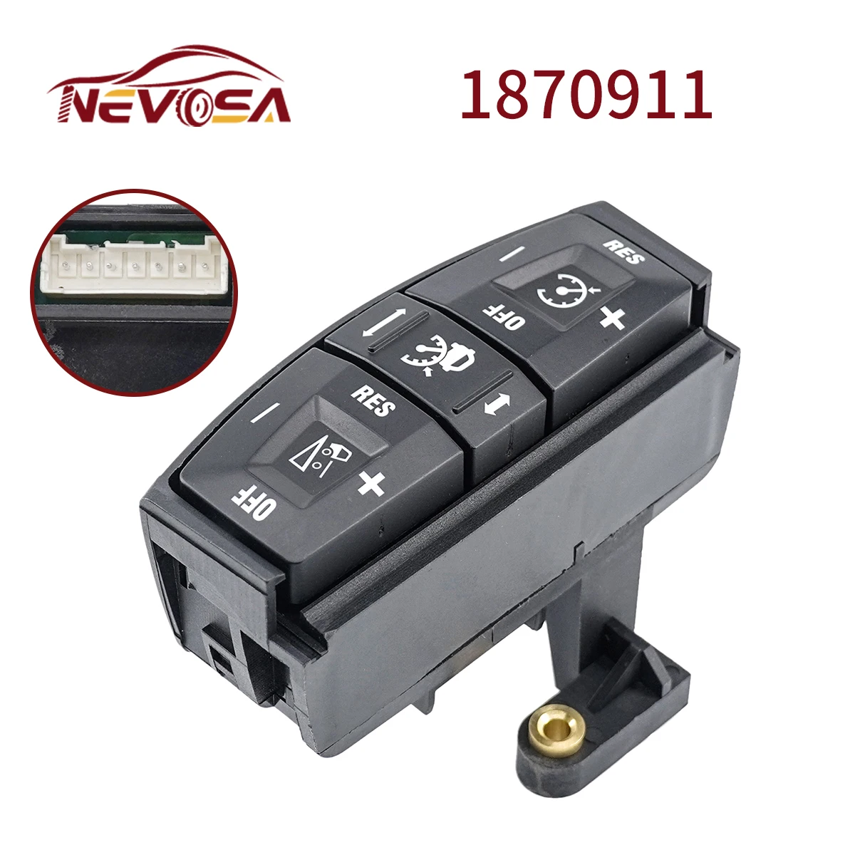 

1870911 1870912 Truck Panel Cruise Steering Wheel Switch For Scania Lower P G R T Series Spare Parts Hill Descent Control