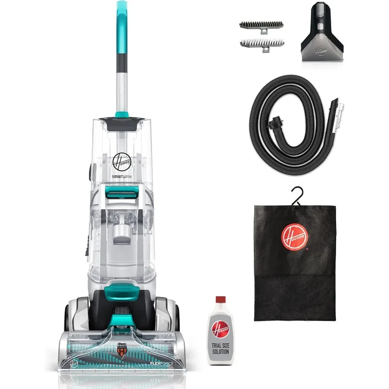 Hoover SmartWash+ Automatic Carpet Cleaner Machine,and Upholstery, Deep Cleaning Shampooer, Deodorizer