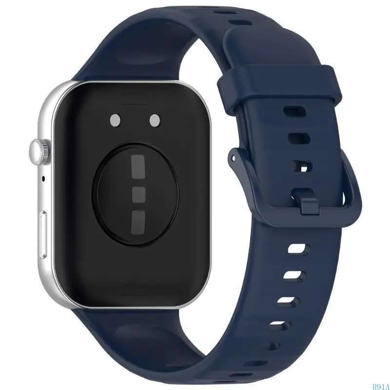 R91A замена браслета Водонепроницаемый ремешок для часов удобной силиконовой часовой лент удобный браслет для часов для часов