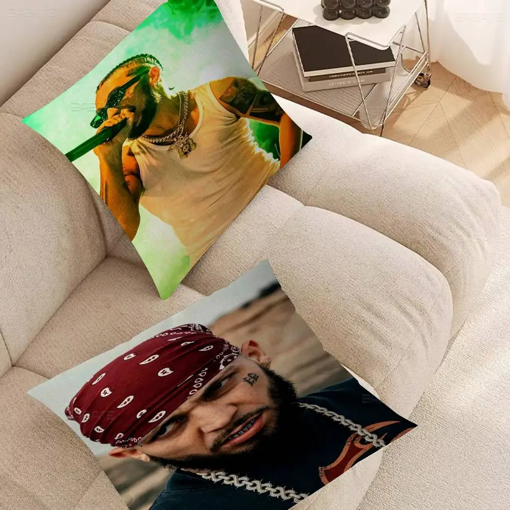JC REYES Tour Singer Personalized picture text home decorative pillows Household Gifts 45x45cm