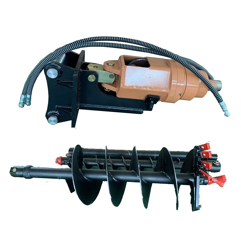 Excavator Attachments excavator earth auger drill