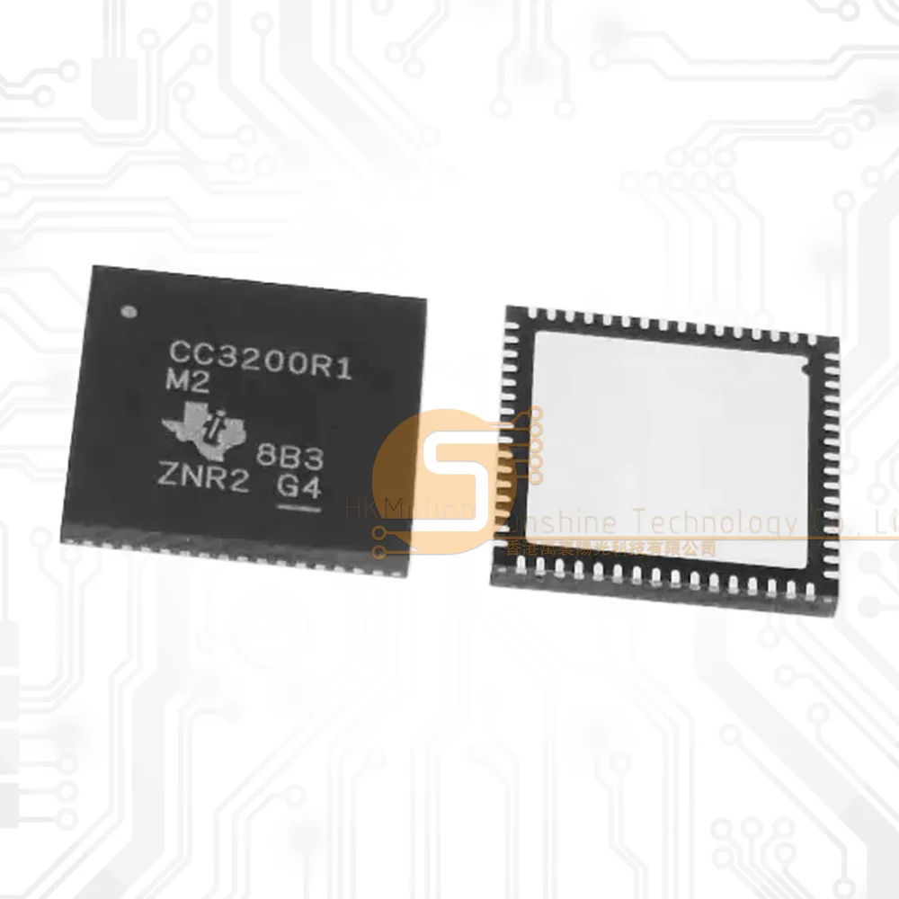 1pc CC3200R1M2RGCR QFN-64-EP(9x9) 2.412GHz~2.484GHz CC3200 Brand New and Original