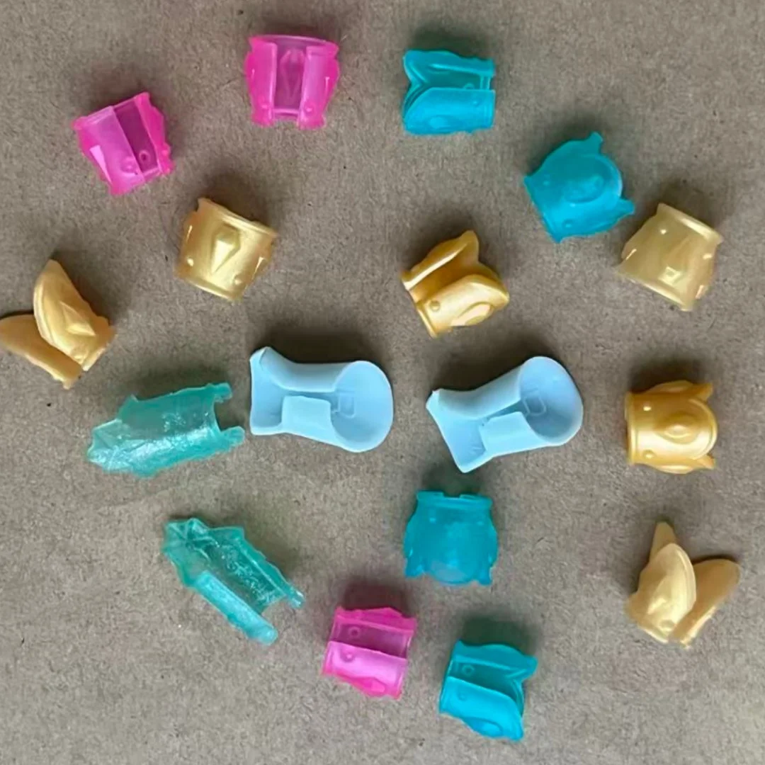 1/6 Puppen-Handuhren, bunte Stirnbänder, Ohrringe, DIY-Puppenkleidungszubehör, Dekorationen, originelle Puppenteile