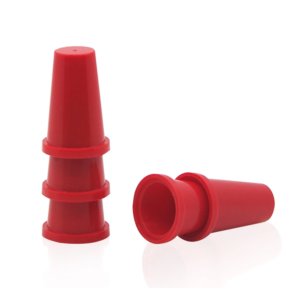 

20 PCS Colored Thimble Thumb Plastic Quilting Thimbles Protector for Sewing Finger Cots