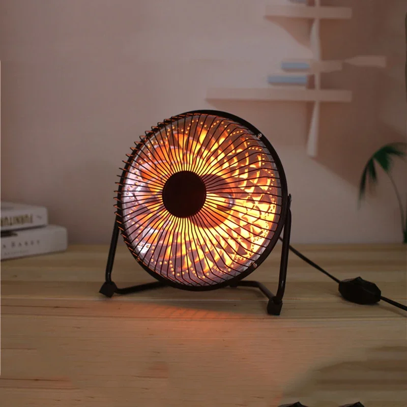 Новый электрический обогреватель, 6-дюймовый мини-нагреватель для дома, инфракрасный портативный электрический воздухонагреватель, теплый вентилятор, настольный компьютер для зимнего дома