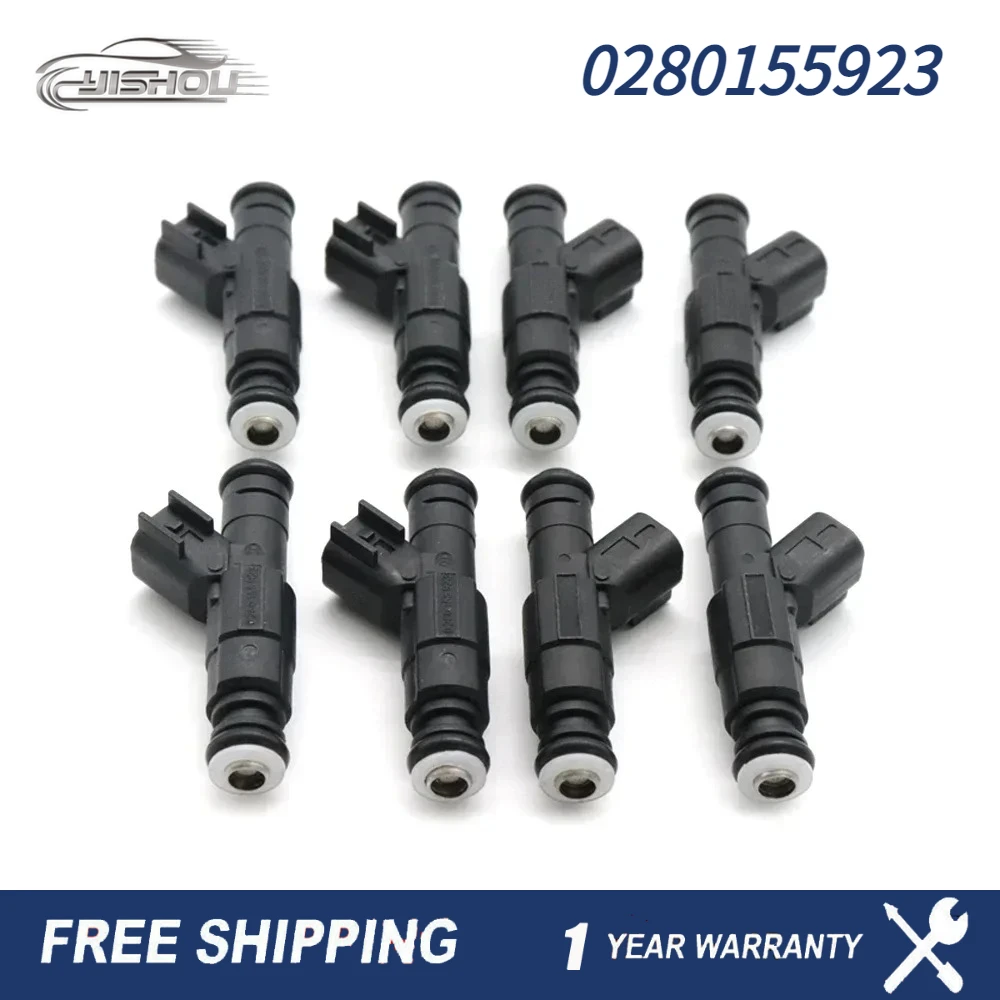 

Fit for Cadillac Deville Eldorado Seville Oldsmobile Aurora Pontiac Bonneville 4.6L V8 2000-2005 Fuel Injector 6pcs 0280155923