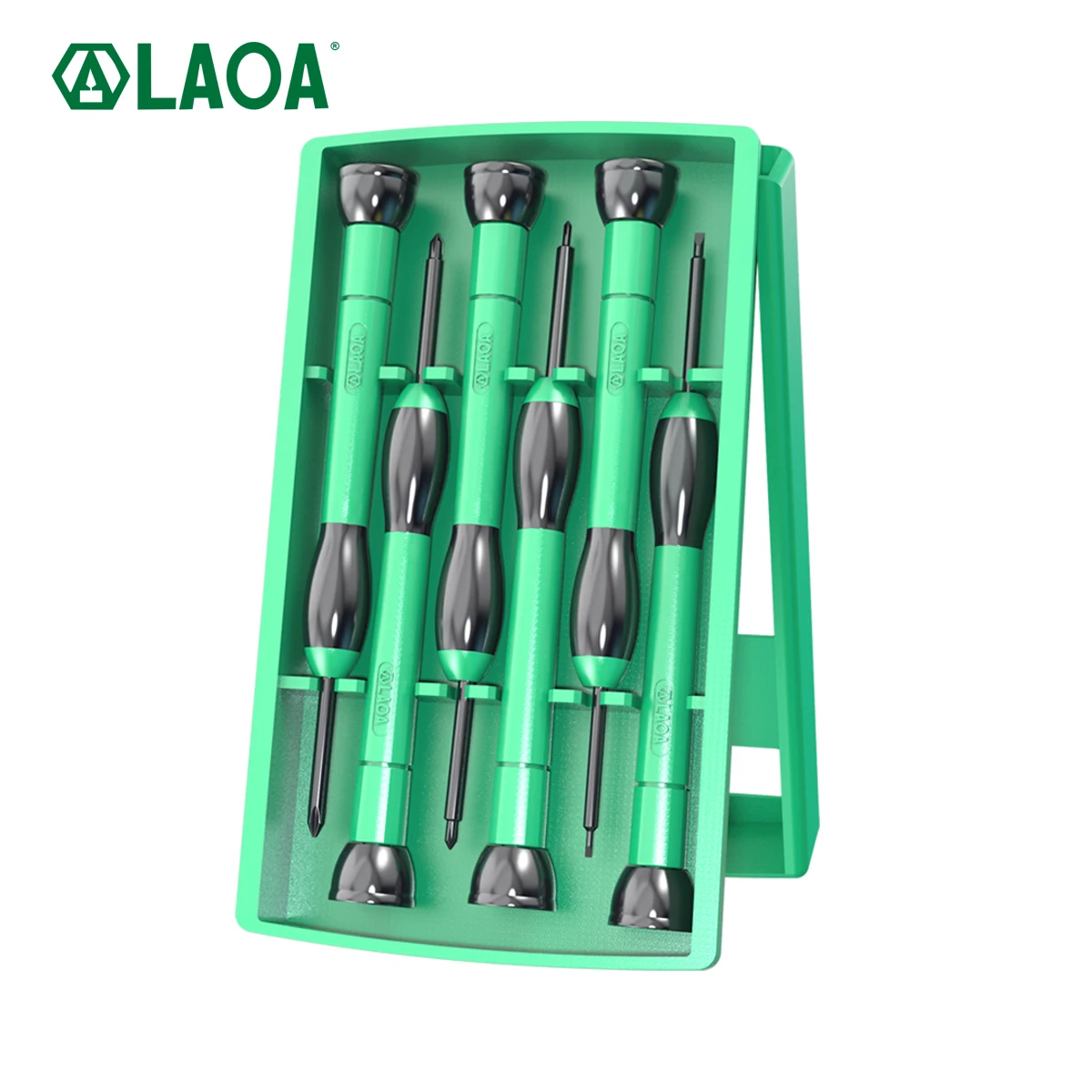 LAOA One Phillips Precision Screwdriver 6PCS Precision Batch Set Small Driver Cell Phone Laptop Disassembly Repair