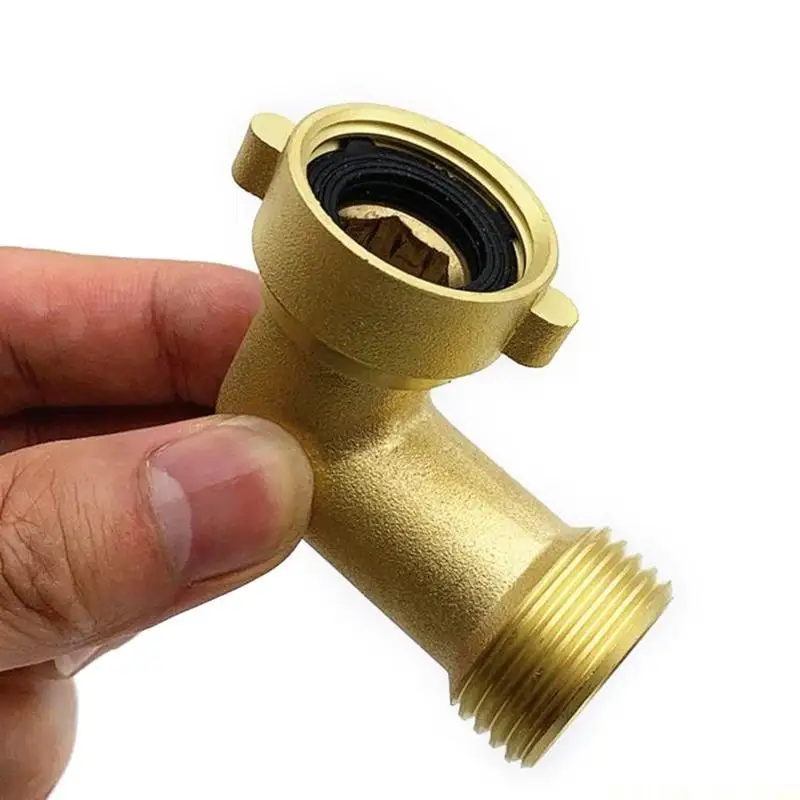 J0MA Garden Hose Elbow 90 Degrees Repair Connection Adapter Irrigation System Fitting