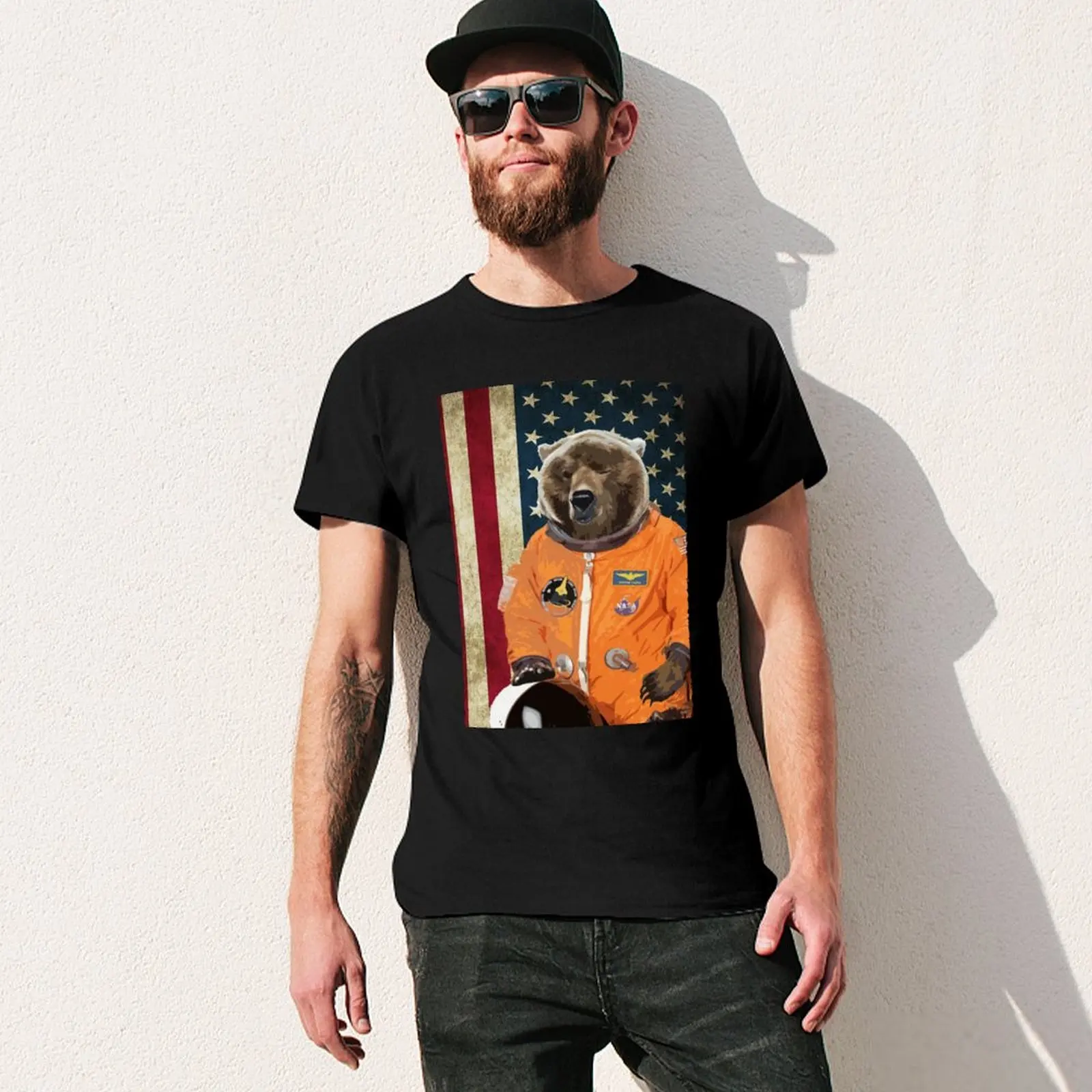 Astrobear T-Shirt cute clothes aesthetic clothes men clothings