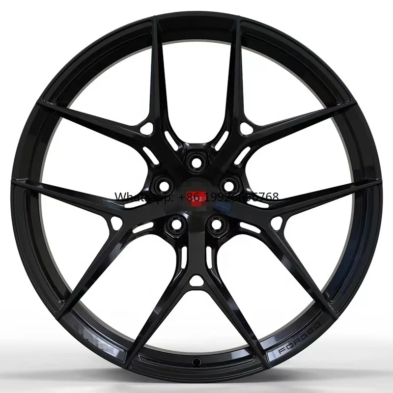 

Black Multi-spoke Concave Alloy Car Wheels for Mercedes-Benz, BMW, Audi 19-inch 5X112 Alloy Forged Wheels
