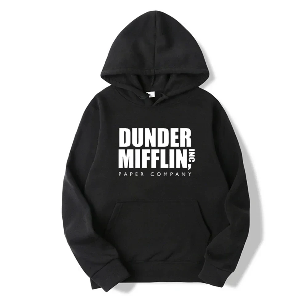 Retro Streetwear Letter Print Hoodie Unisex Men Women Vintage Simple Text Graphic Sweatshirt Long Sleeve Pullover
